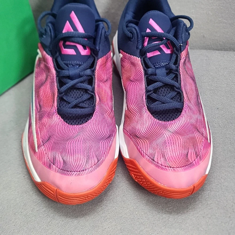 Nike Giannis Immortality 4 SE Picante Red Midnight Navy Kids 5.5Y IH7662-600